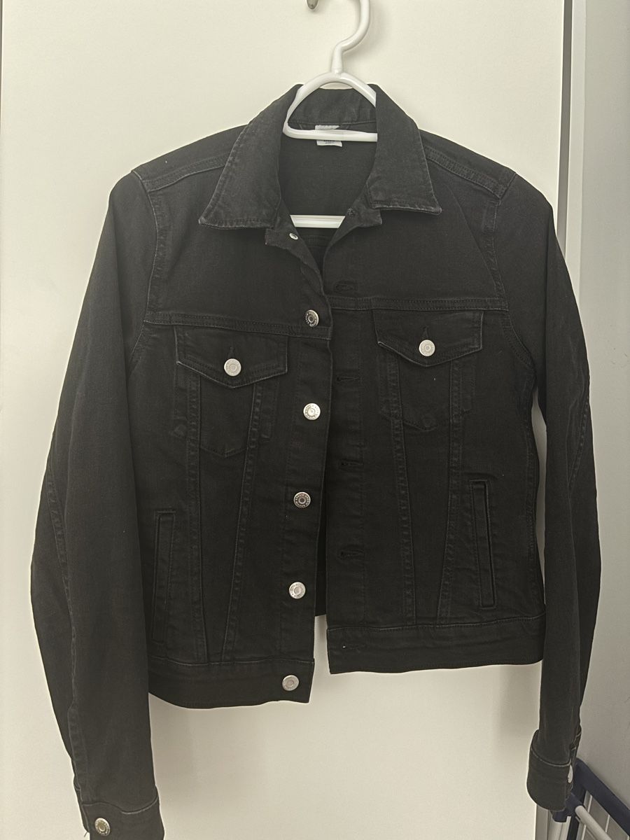 Giacche: Denim Jeansjacke Schwarz Gr:36 – Nuovo (secondo la descrizione) da Luzern venduto da lil_sh86