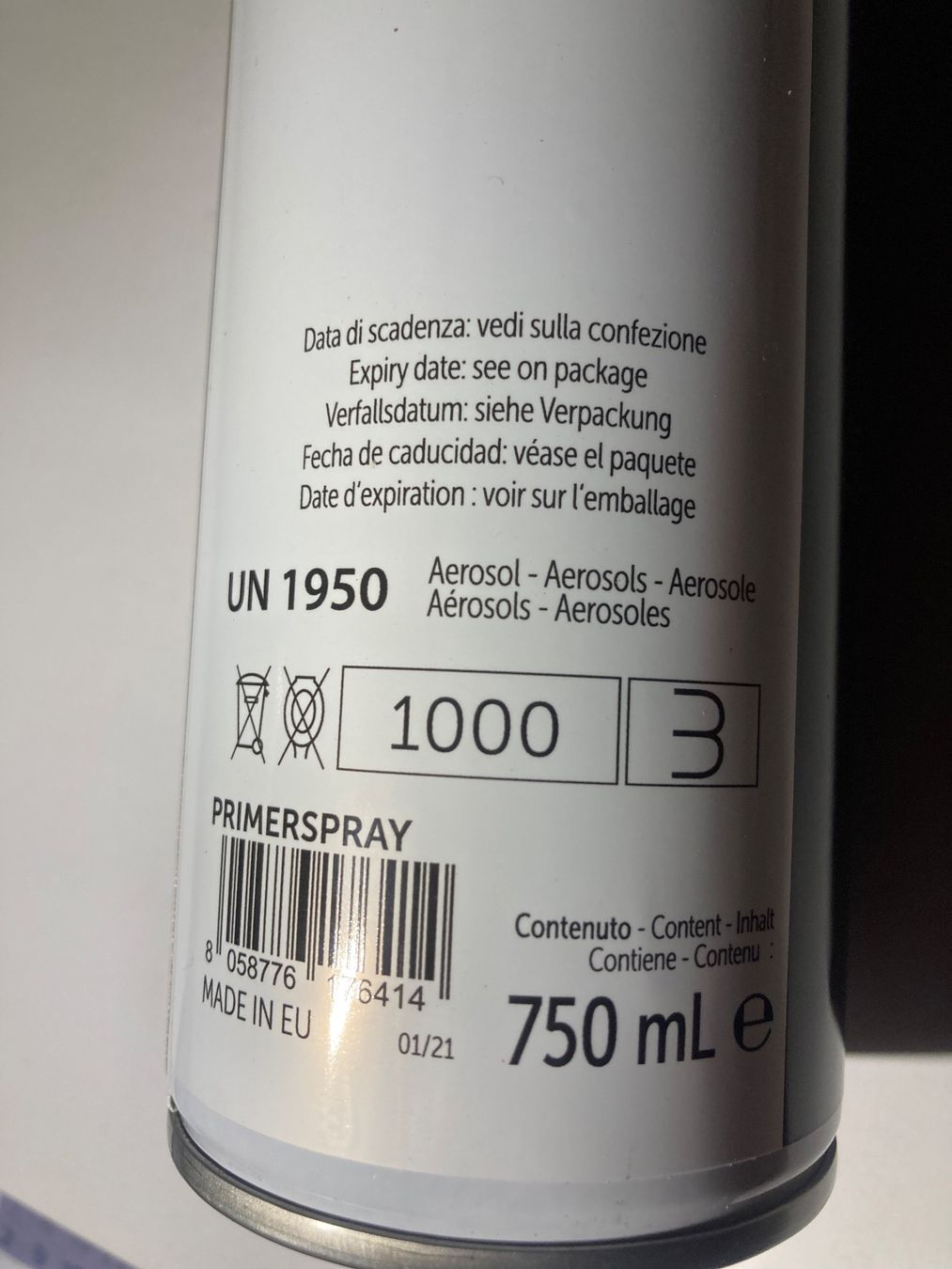 Colori: Primaire en spray Rothoblaas - 750ml – Nuovo e nell'imballaggio originale da Villaz-St-Pierre venduto da Matierart 2