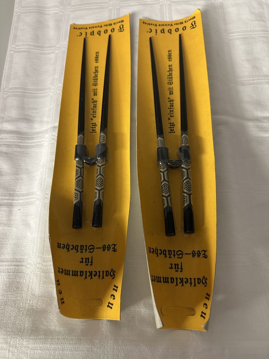 Set di posate: Essstäbchen 2 stk – Nuovo e nell'imballaggio originale da Sevelen venduto da Stopglobal.
