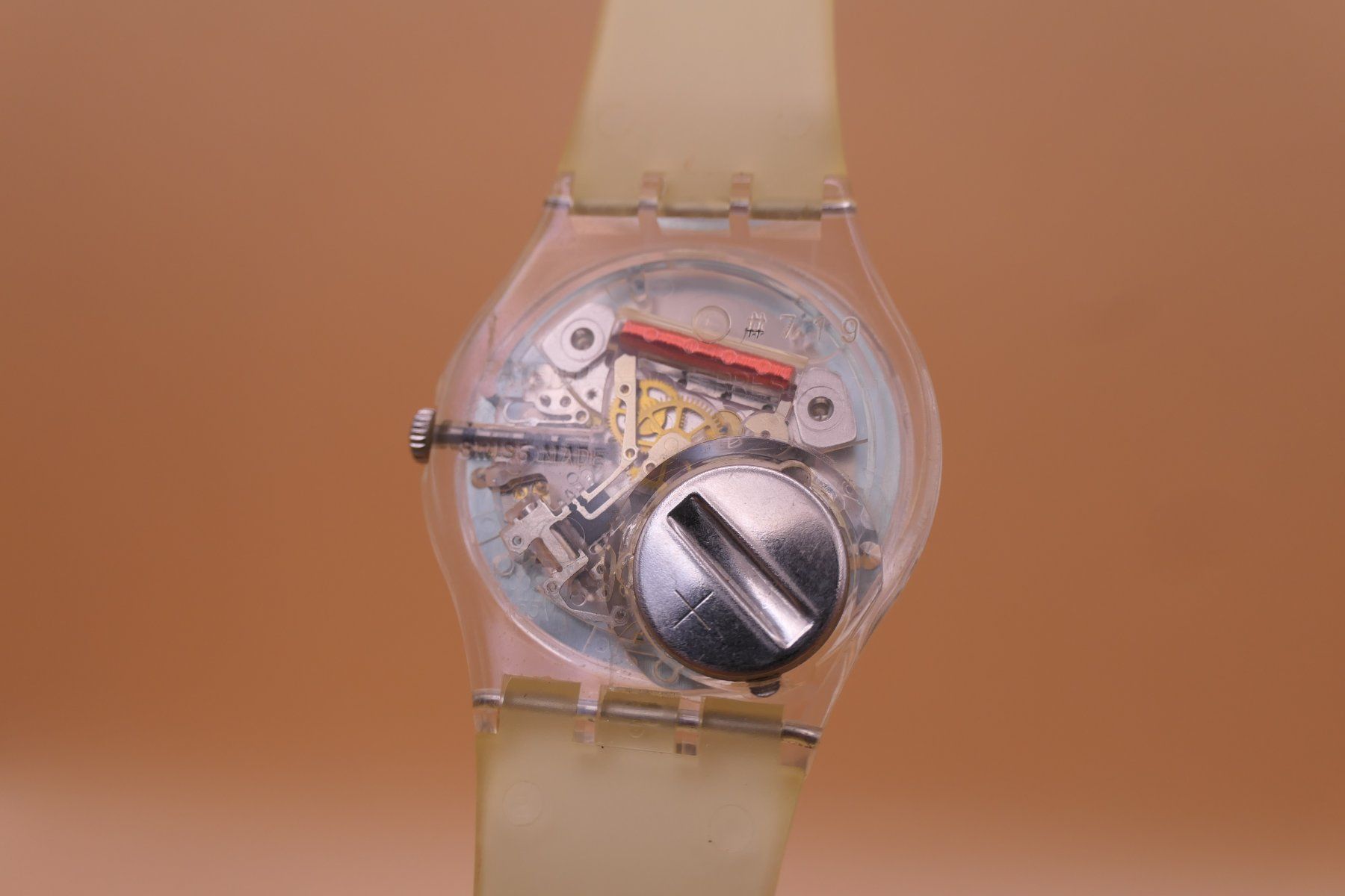 Swatch Uhren: Swatch Gent "SNOWCOVERED" GK733, neue Batterie – Gebraucht aus Thun von CHRONOTIKA 4