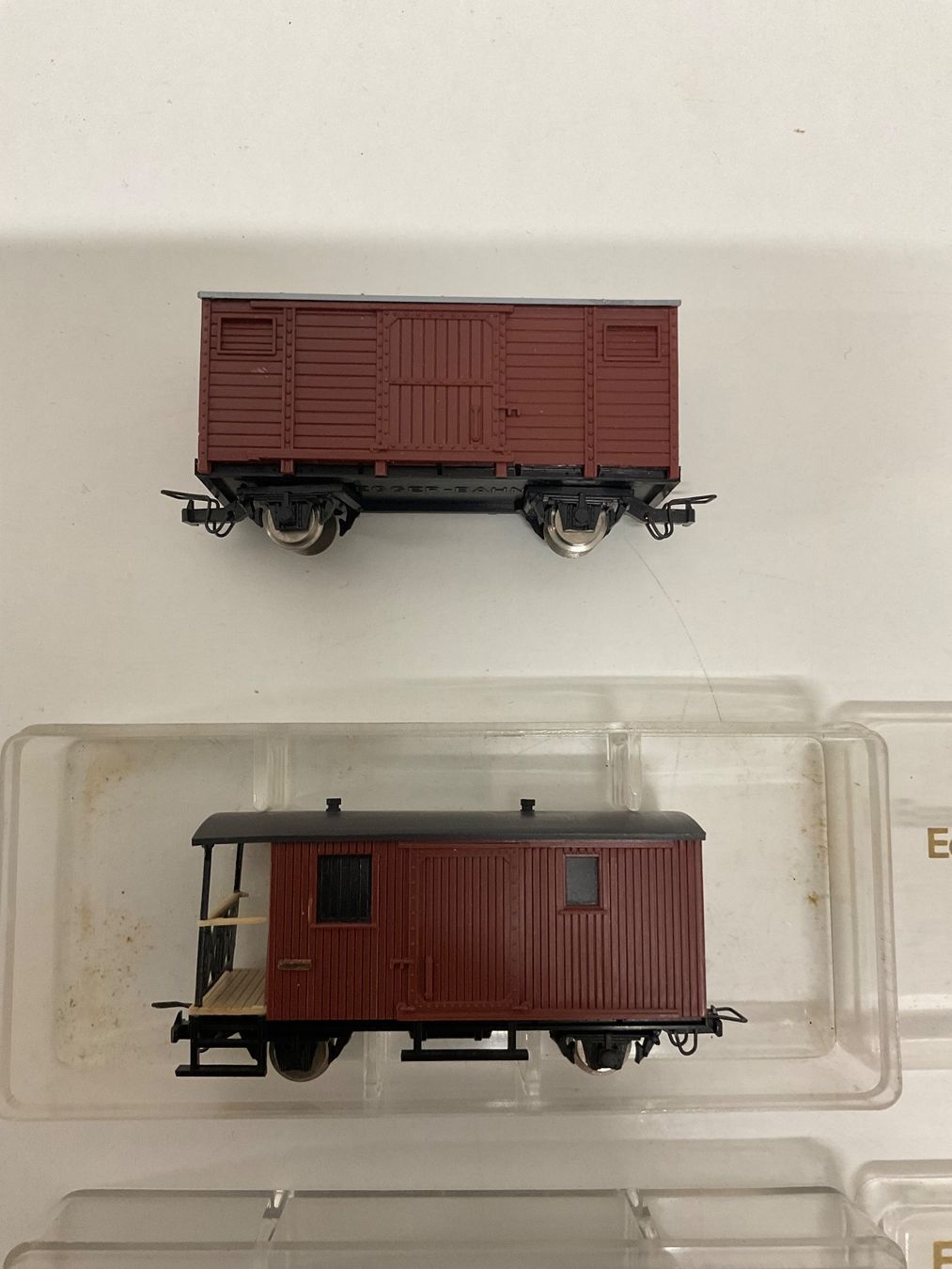 Egger-Bahn Modelleisenbahnen: Egger Bahn, 5 Wagen, mit und ohne Verpackung, Bespielt – Gebraucht aus Chur von Chur75 1