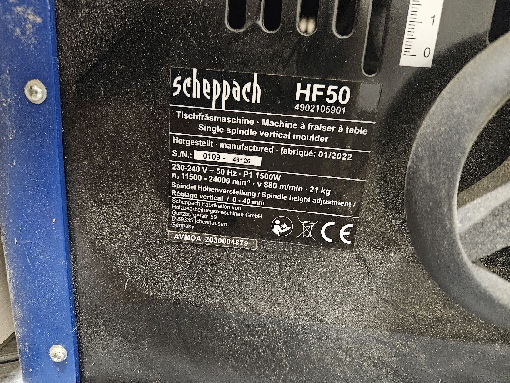 Scheppach Toutes les machines: Scheppach Tischfräsmaschiene – D'occasion à Herznach par and_f5zl 1