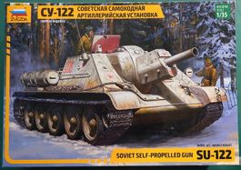 Su-122 Soviet self-propelled gun