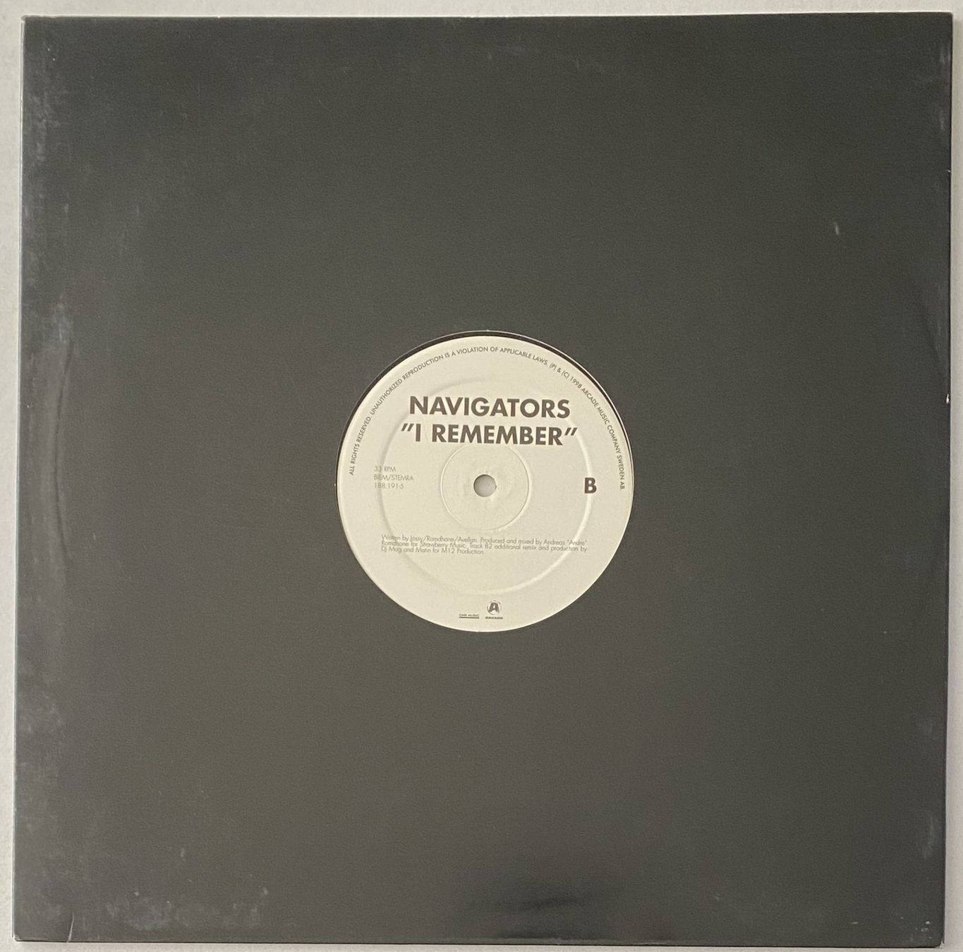 Dischi in vinile: Navigators, I Remember (House, Pop Rap) – Usato da Flums venduto da Empe1 1