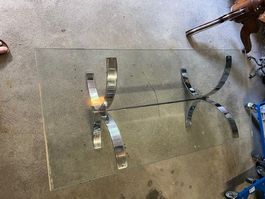 Glas Tisch, sehr schön, Rolf Benz?