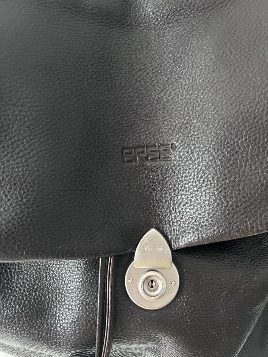 Bree Zaini: Bree Leder Rucksack, dunkelbraun, gut erhalten – Usato da Unterterzen venduto da syllalex 3