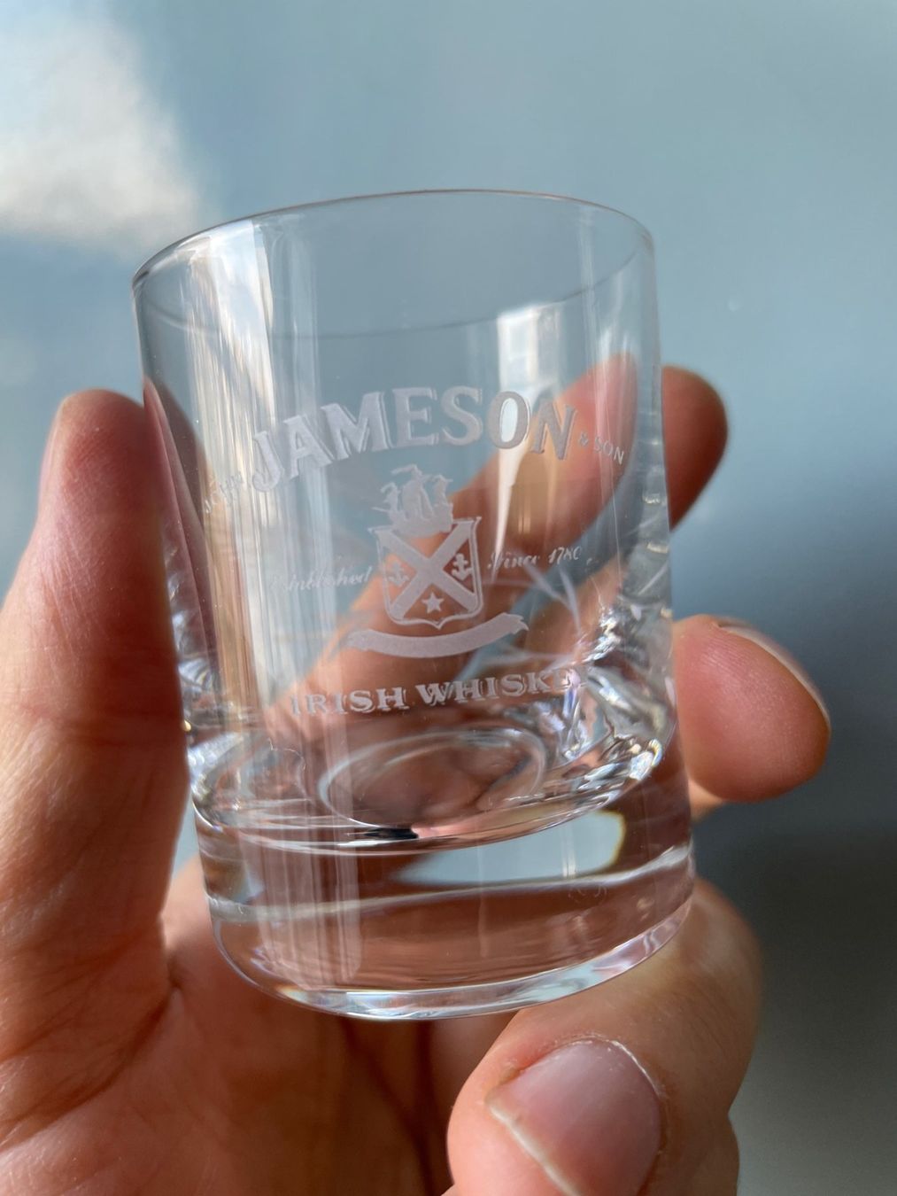 Bicchieri: Kleines JAMESON Irish Whiskey-Glas – Usato da Buchs SG venduto da Handyman77 3