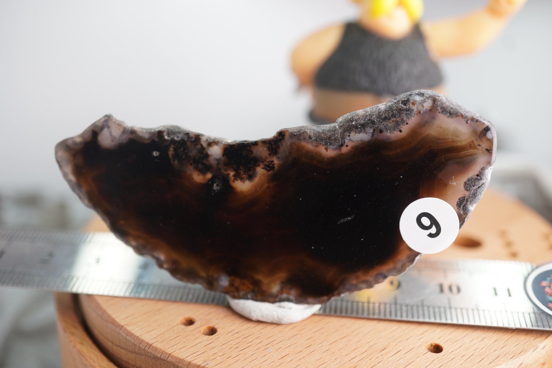 Mineralien & Heilsteine: Achat Schwarzer   Scheibe   Sarder   Ab 1.-(1) – Neu und originalverpackt aus Eschenbach SG von topstone 1