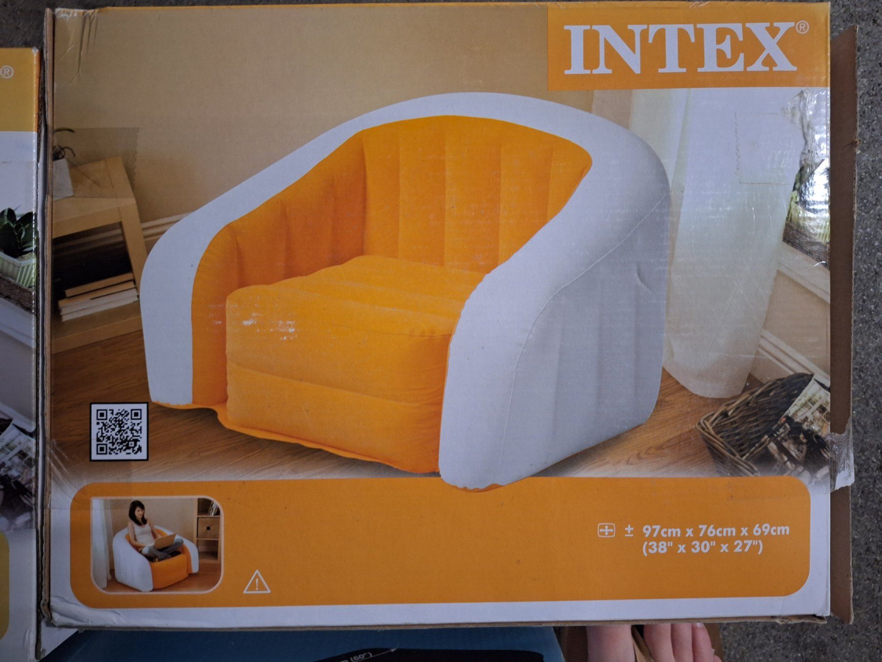 Letti: Intex Queen Size Luftbett & 2x aufblasbare Relax-Sessel – Usato da Oftringen venduto da isa_5cwl 3