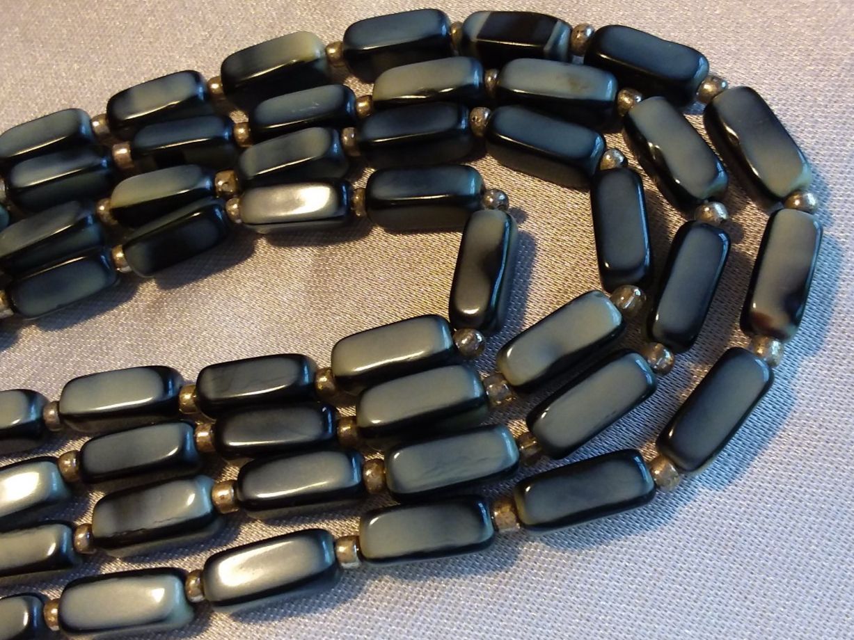 Catenine: Antikes Glas Collier ca 20er Jahre – Usato da Zürich venduto da helsan 1