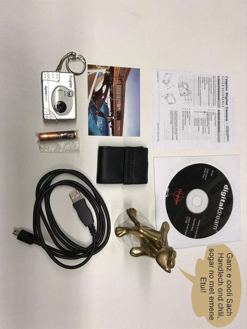 Kamera: DIGITAL-Cam "l'espion" Taschenkamera – Neu und originalverpackt aus Giswil von Healey71 2