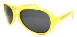 Retro Party Aviator Sonnenbrille Elvis rt67 yellow