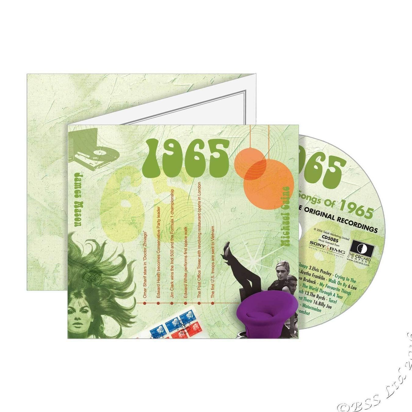 CD: 1965 20 Original Chart Hits Geburtstagsset – Nuovo e nell'imballaggio originale da Olten venduto da framos65