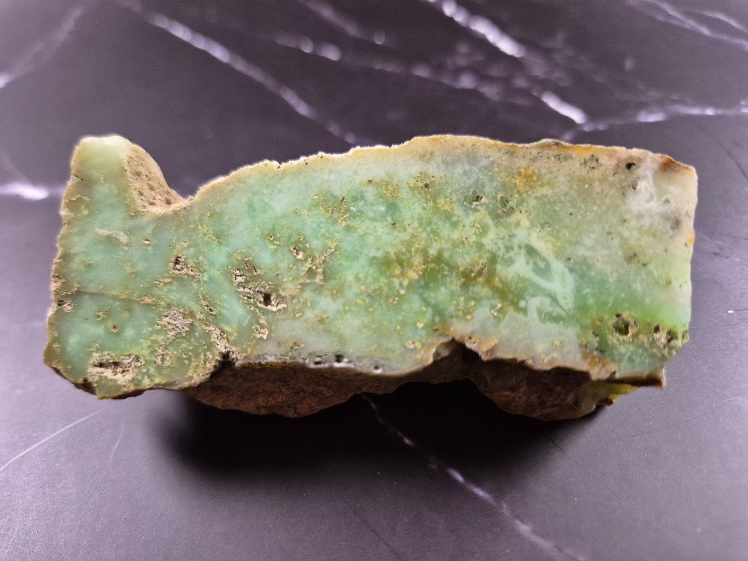 Minerali & Pietre curative: Bloc brut de chrysoprase – Usato da Sugnens venduto da Madteus82