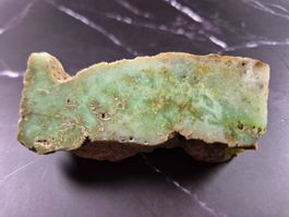 Bloc brut de chrysoprase