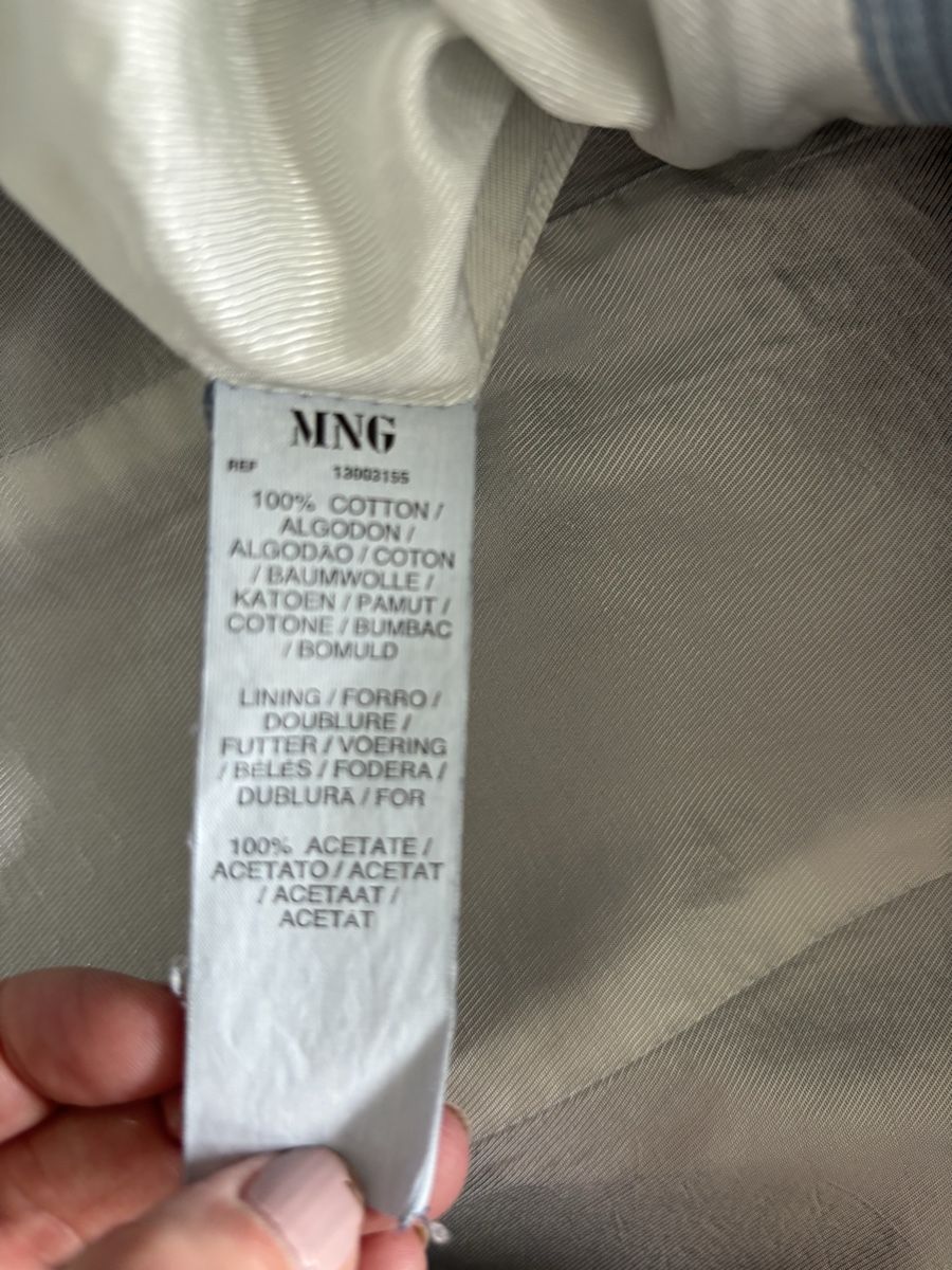 Mango Giacche: Mango Suit- Blue Jacket Size S – Usato da Wollerau venduto da Dolder23 2