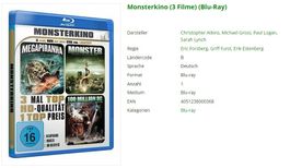 Monsterkino (3 Filme) (Blu-Ray)
