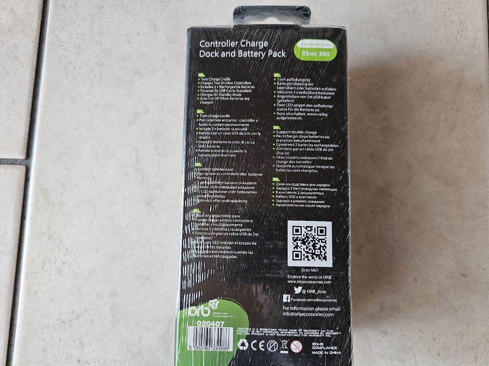 Microsoft Adattatori & Cavi: Controller Charge Dock & Battery Pack XBOX 360 / Fabrikneu – Nuovo e nell'imballaggio originale da Schneisingen venduto da backstore24 1