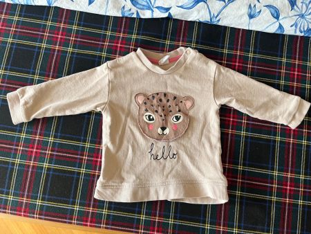 Animal-Pullover, kaum getragen, Größe 74