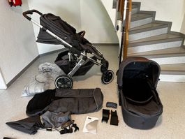 ABC Design Salsa 4 Air Kinderwagen Diamond – viel Zubehör