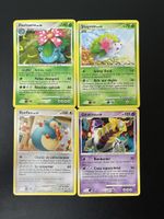 Lot 4 cartes Pokémon bloc Diamant et Perle