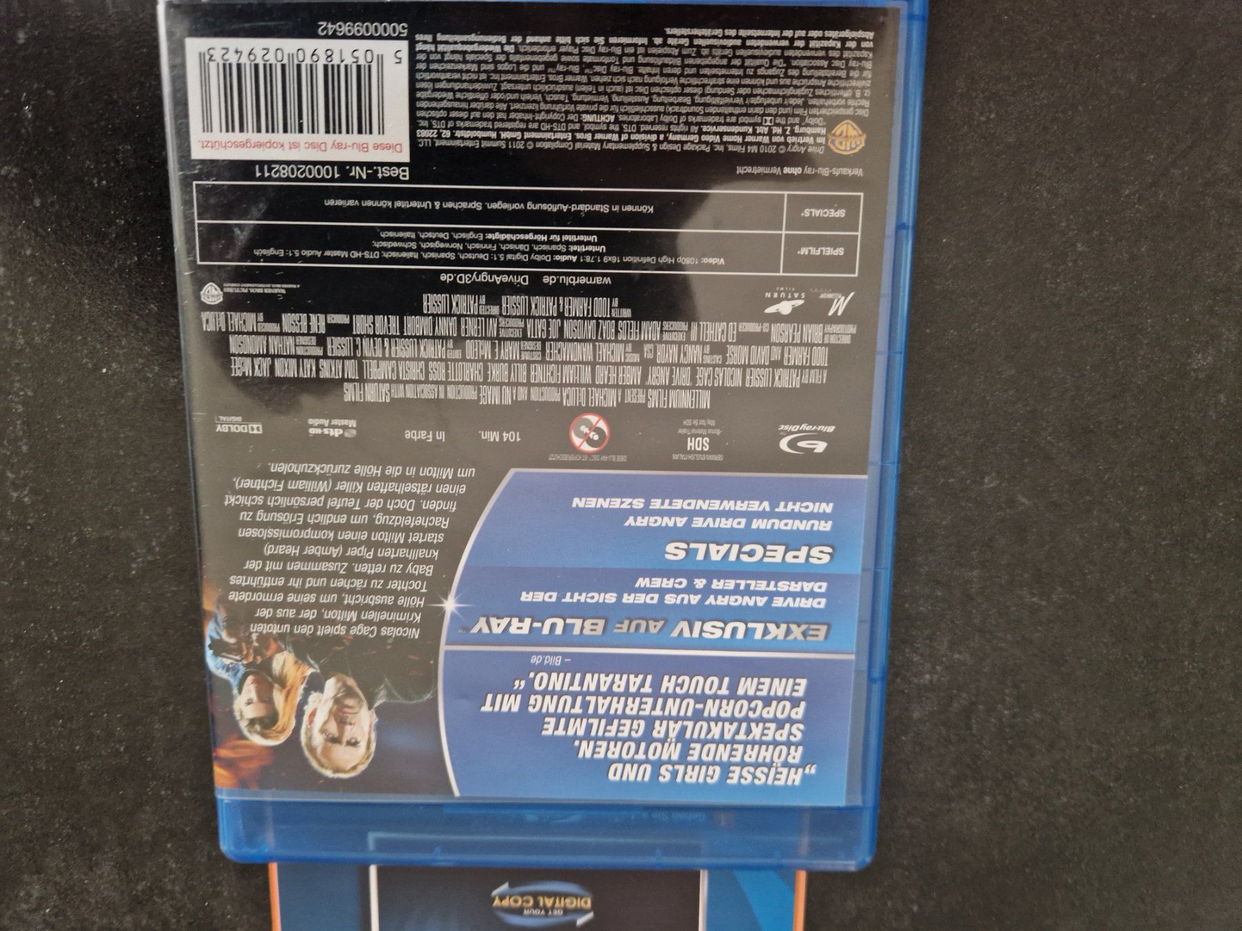 Tutti i DVDs: Drive Angry Blu-Ray Topzustand – Usato da Buchs SG venduto da Herc01 2