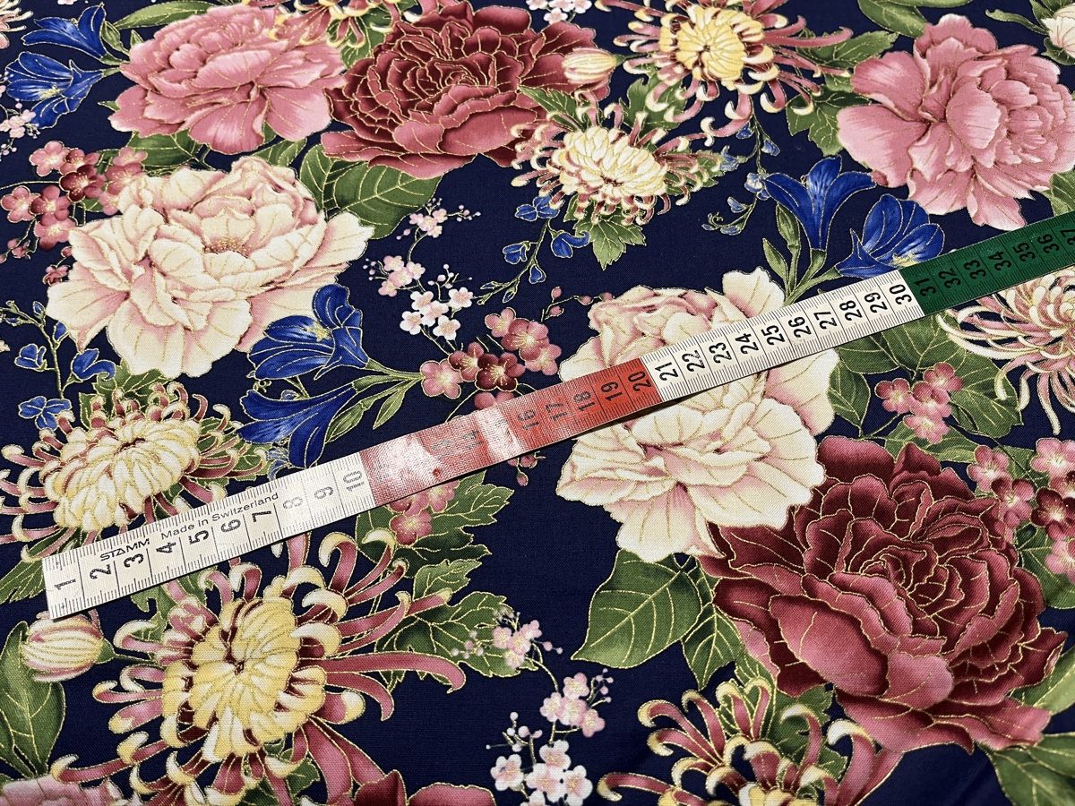 Stoffe: Patchworkstoff 2 er Set bunte Blumen – Neu (gemäss Beschreibung) aus Seuzach von KreativmitStoff 2
