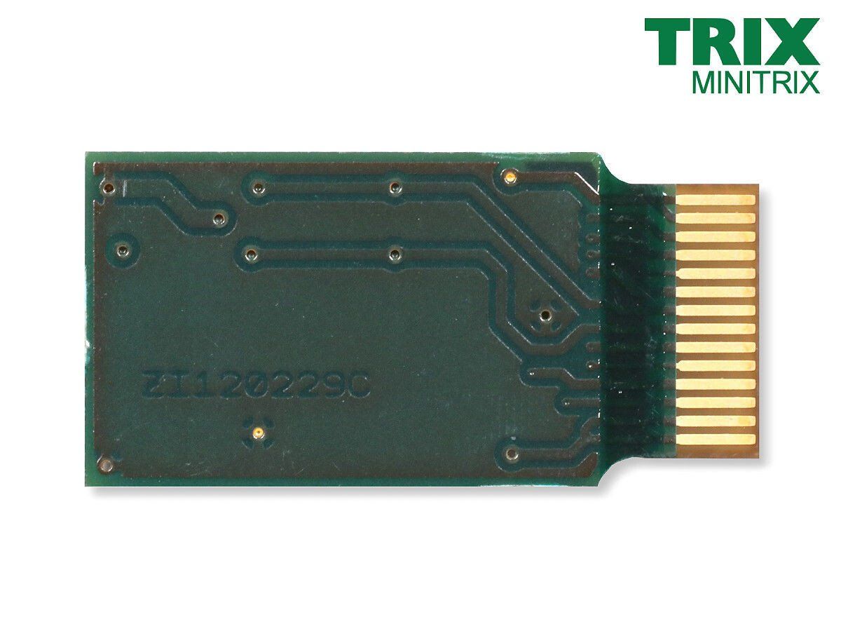 Trix Modelleisenbahnen: Minitrix 66857 Lokdecoder 1000 mA für MTC14-Schnittstelle – Neu und originalverpackt aus Derendingen von Benfis 2
