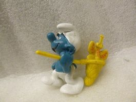 40209 Puffo cacciatore farfalle Schleich