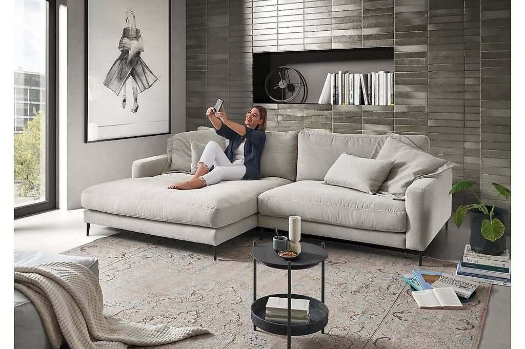 Divani: Cordsofa Uptown mit Longchair – Nuovo e nell'imballaggio originale da Bischofszell venduto da deluxe-moebel 3