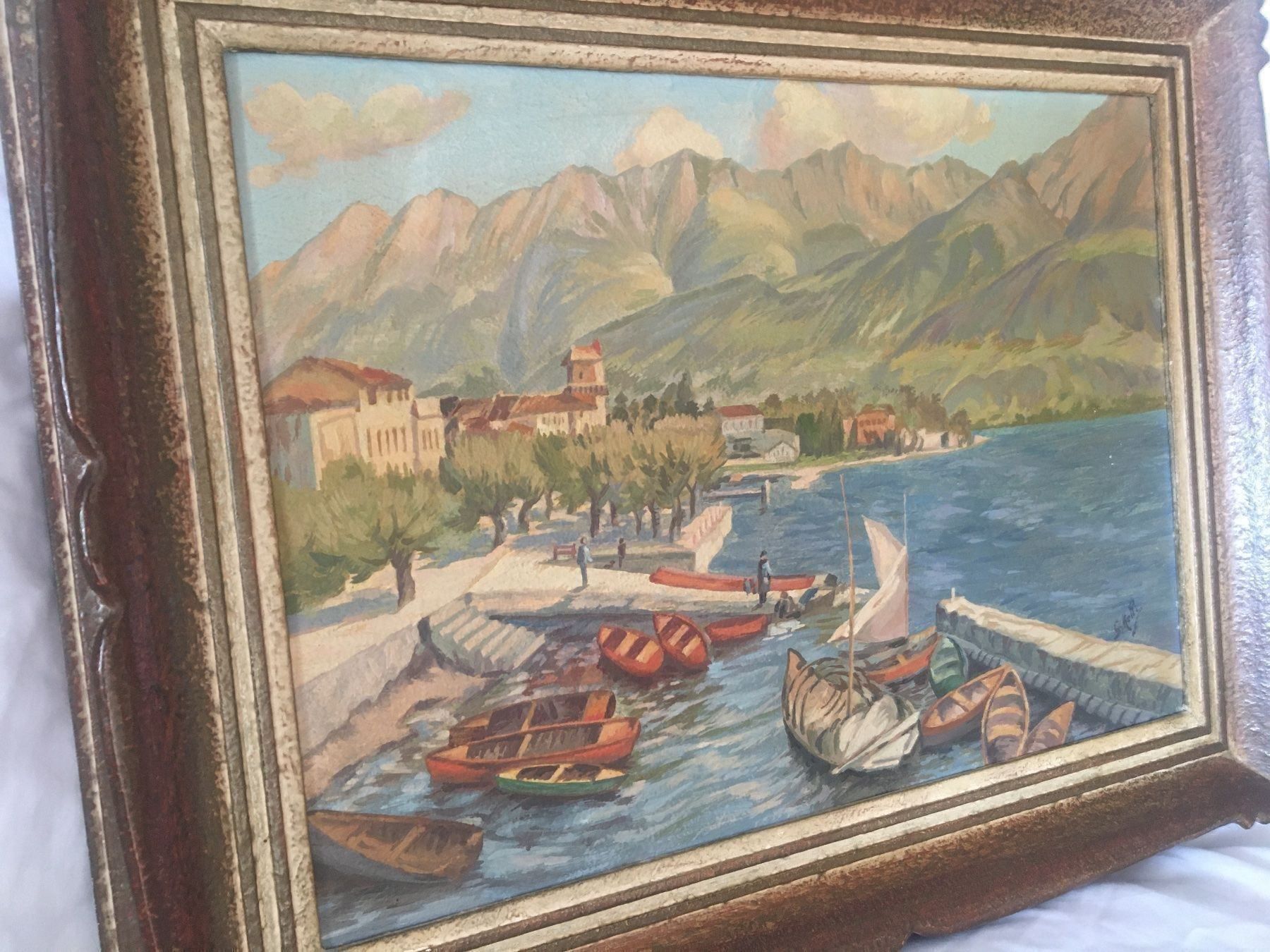 Tableaux: Antike Gemälde signiert – D'occasion à Männedorf par Adamiat 8