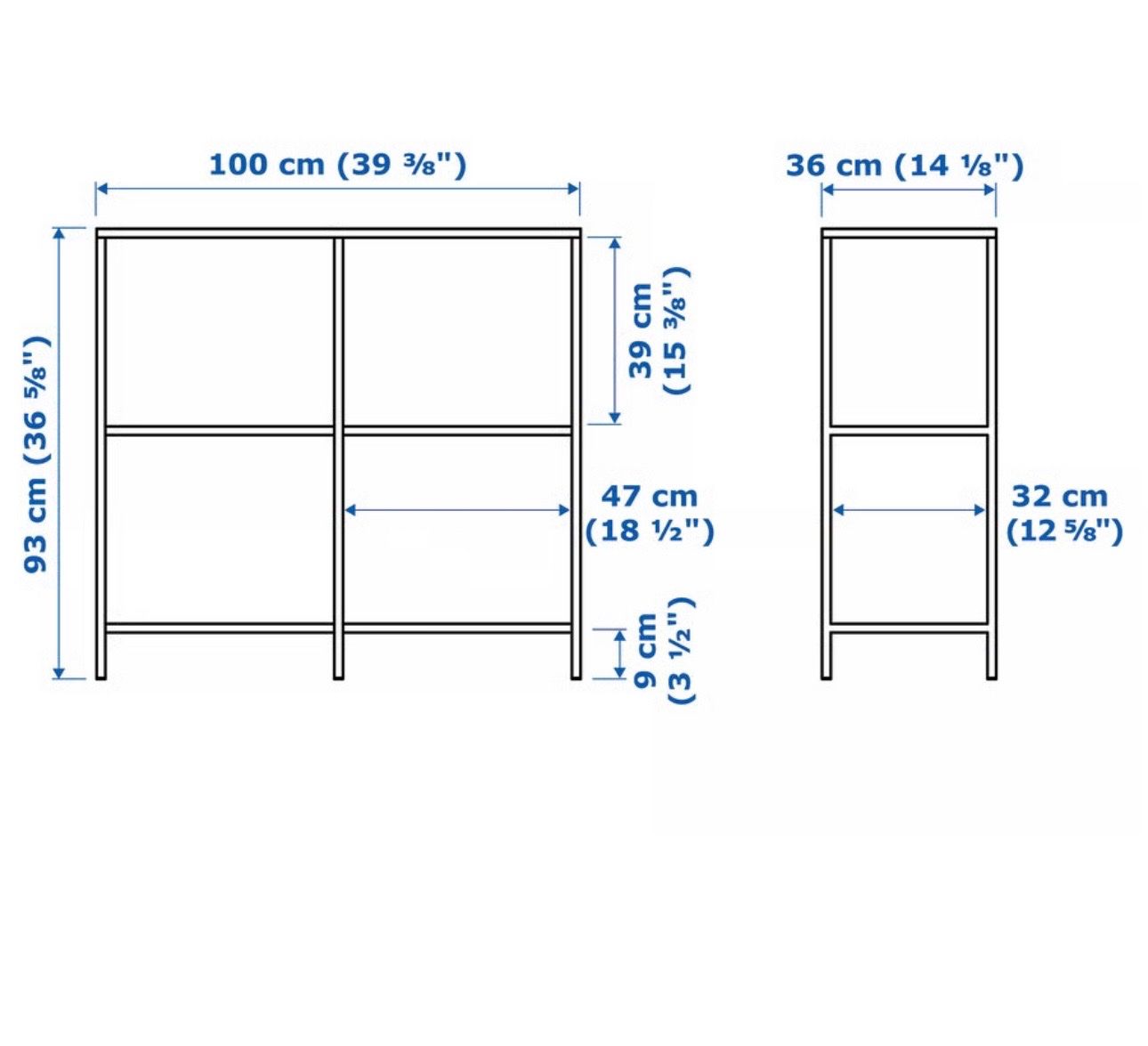 Ikea Scaffali: IKEA VITTSJÖ Regal, schwarzbraun/Glas – Usato da St. Gallen venduto da Jbjbhs 1