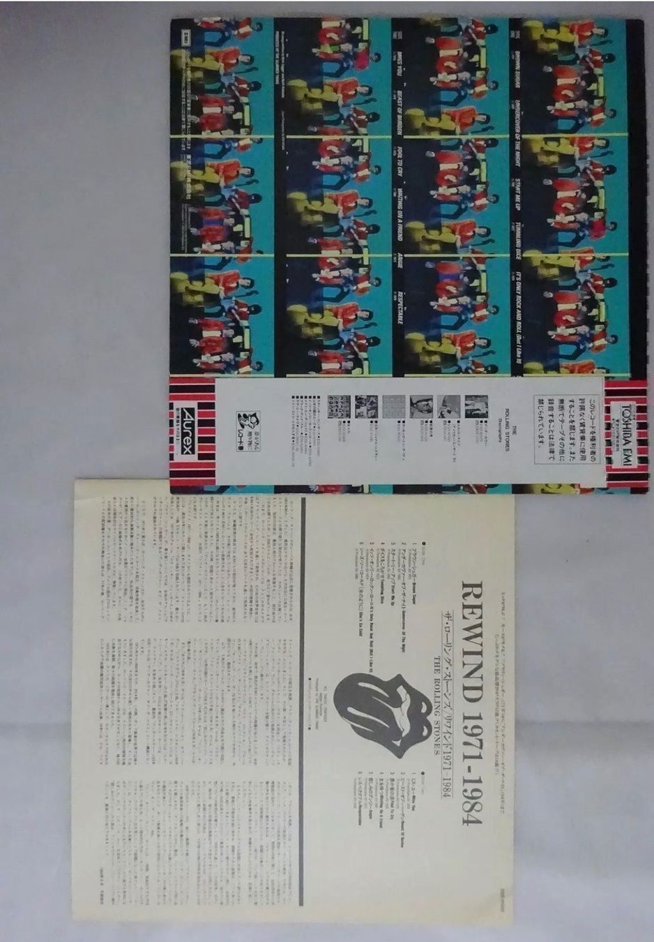 Schallplatten: The Rolling Stones Rewind(1971-1984) – Gebraucht aus Le Lignon von Aladdin67 4