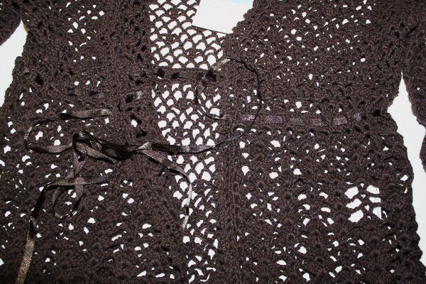 Mexx Maglioni & Felpe: Mexx Damen Strick-Pullover Net Strick-Jacke /braun/neu/Gr.XL – Nuovo e nell'imballaggio originale da Wohlenschwil venduto da ABC-Vintage 3