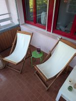 2er-Set Holz-Liegestühle (FSC-zertifiziert)