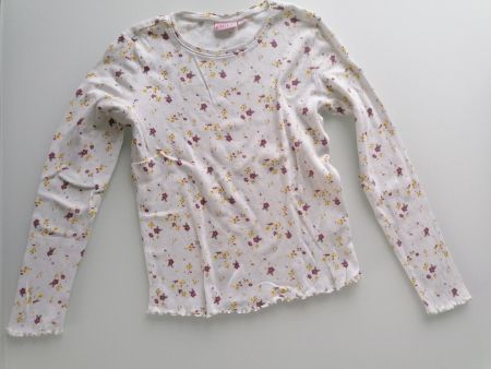 SEHR GUTER ZUSTAND: Girl Langarm-Ripp-Shirt 152