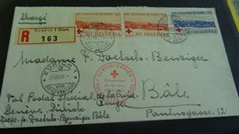 30.8.1939, LUFTPOST GENF-ZÜRICH; R-BRIEF