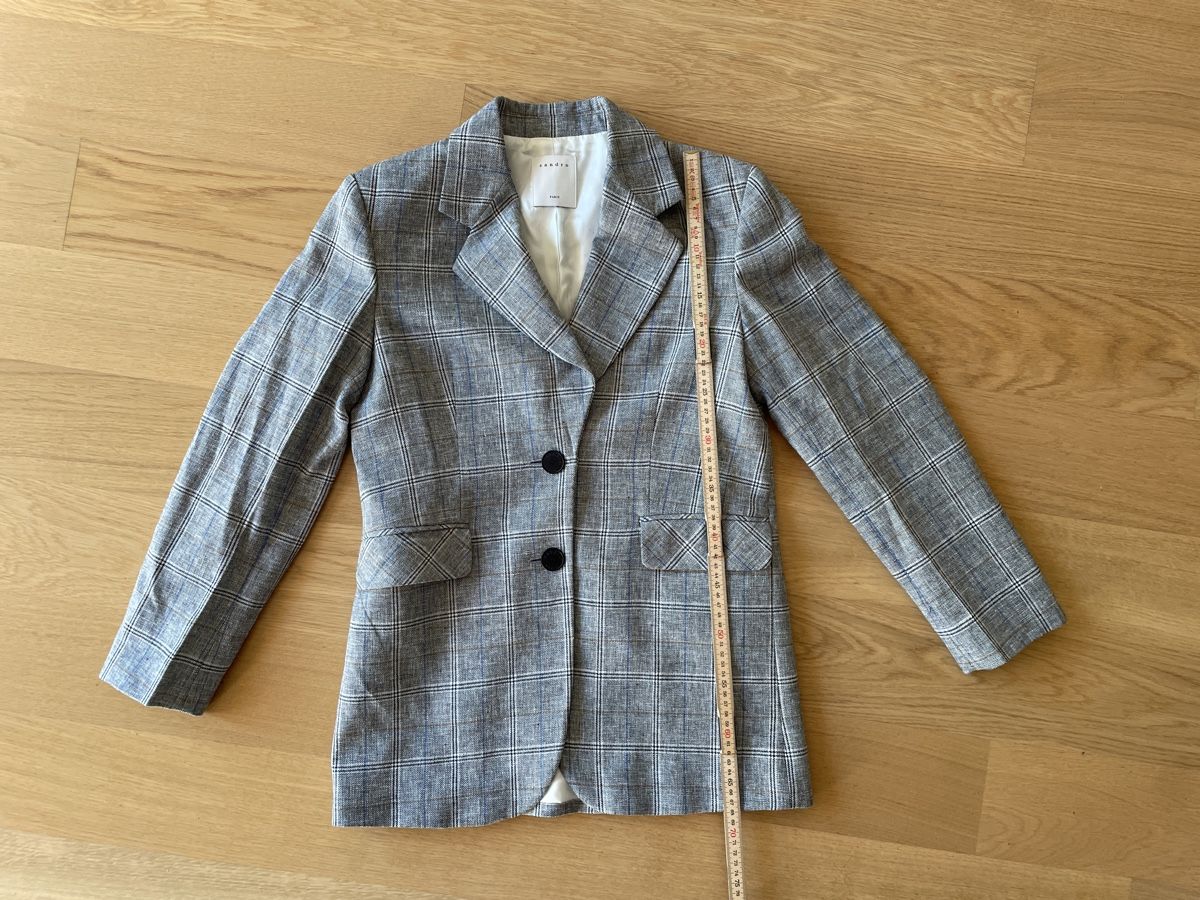 Sandro Giacche: Sandro Paris Blazer Gr. 36 kariert neuwertig – Nuovo (secondo la descrizione) da Basel venduto da pilzliii 2