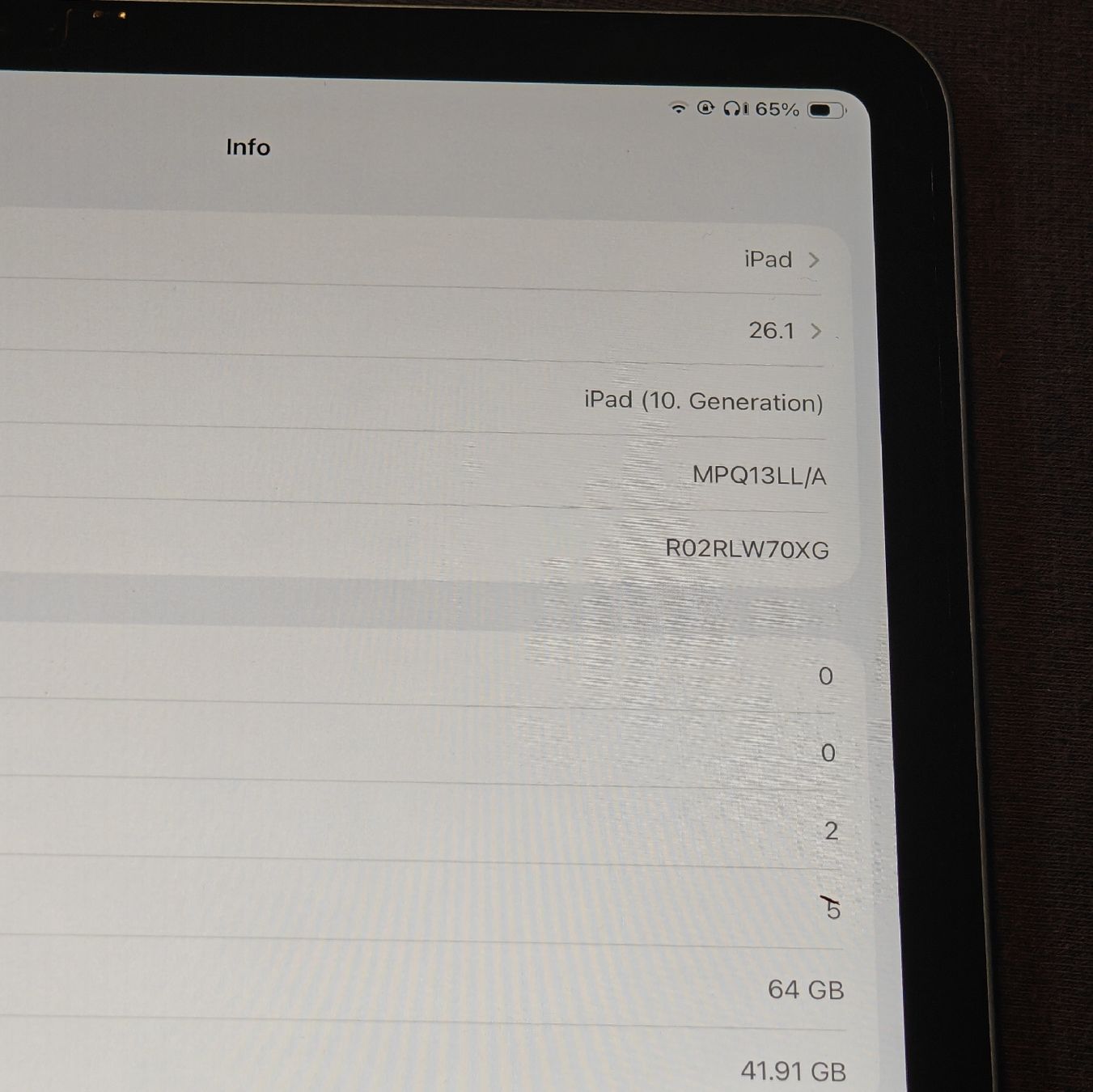 Apple Tablet PC: IPad 10 Blau 64GB Speicher – Usato da Endingen venduto da sunnythecat 1