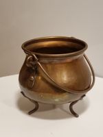 Vintage Mini-Übertopf aus Kupfer