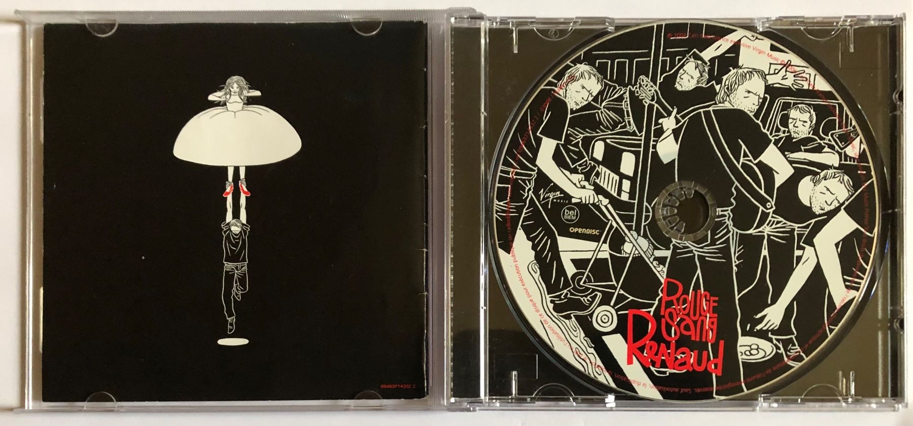 CDs: RENAUD - ROUGE SANG – D'occasion à Poliez-Pittet par Newtown-Records 2