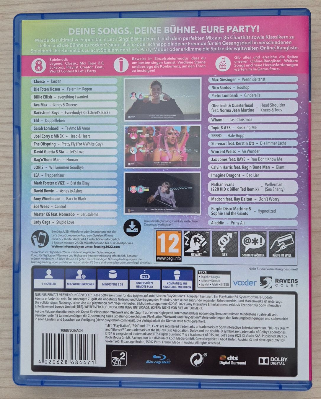 Giochi: PS4 - Let's Sing 2022 - inkl. 2 Mikrofone – Nuovo (secondo la descrizione) da St. Silvester venduto da Zrut 2