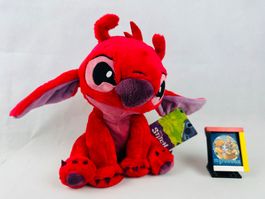 Disney  Plüsch Stitch - Leroy - Flopsies Angel