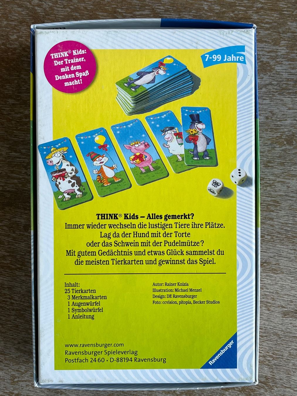 Ravensburger Spiele: Ravensburger Spiel   " Think kids " – Neu (gemäss Beschreibung) aus Bauma von Budgerigar 3