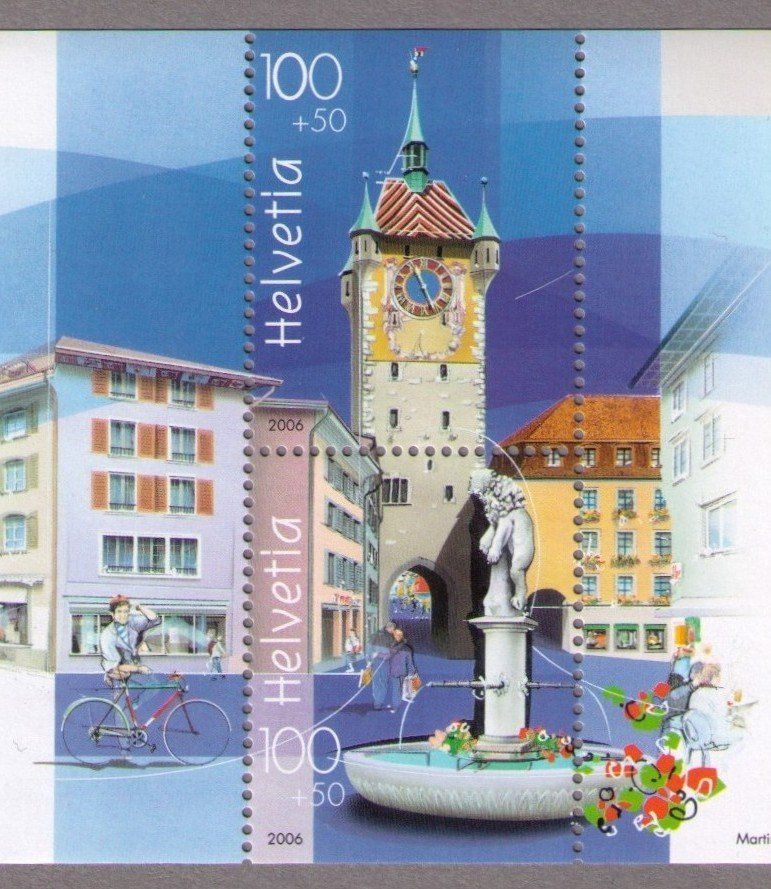 Alle Briefmarken: 2006_W96_Der blaue NABA-Block Baden ll ** – Neu (gemäss Beschreibung) aus Marthalen von Ch_quality 1