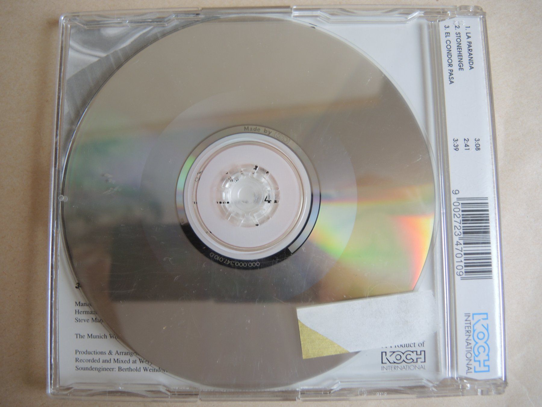 CDs: Daniela de Santos - La Paranda CD Single – Gebraucht aus Rorschach von Pop-upBrocki 3