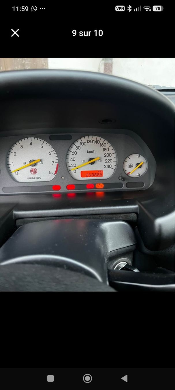 MG Automobili: MG ZR160 – Difettoso da Orzens venduto da D.Gomess 5