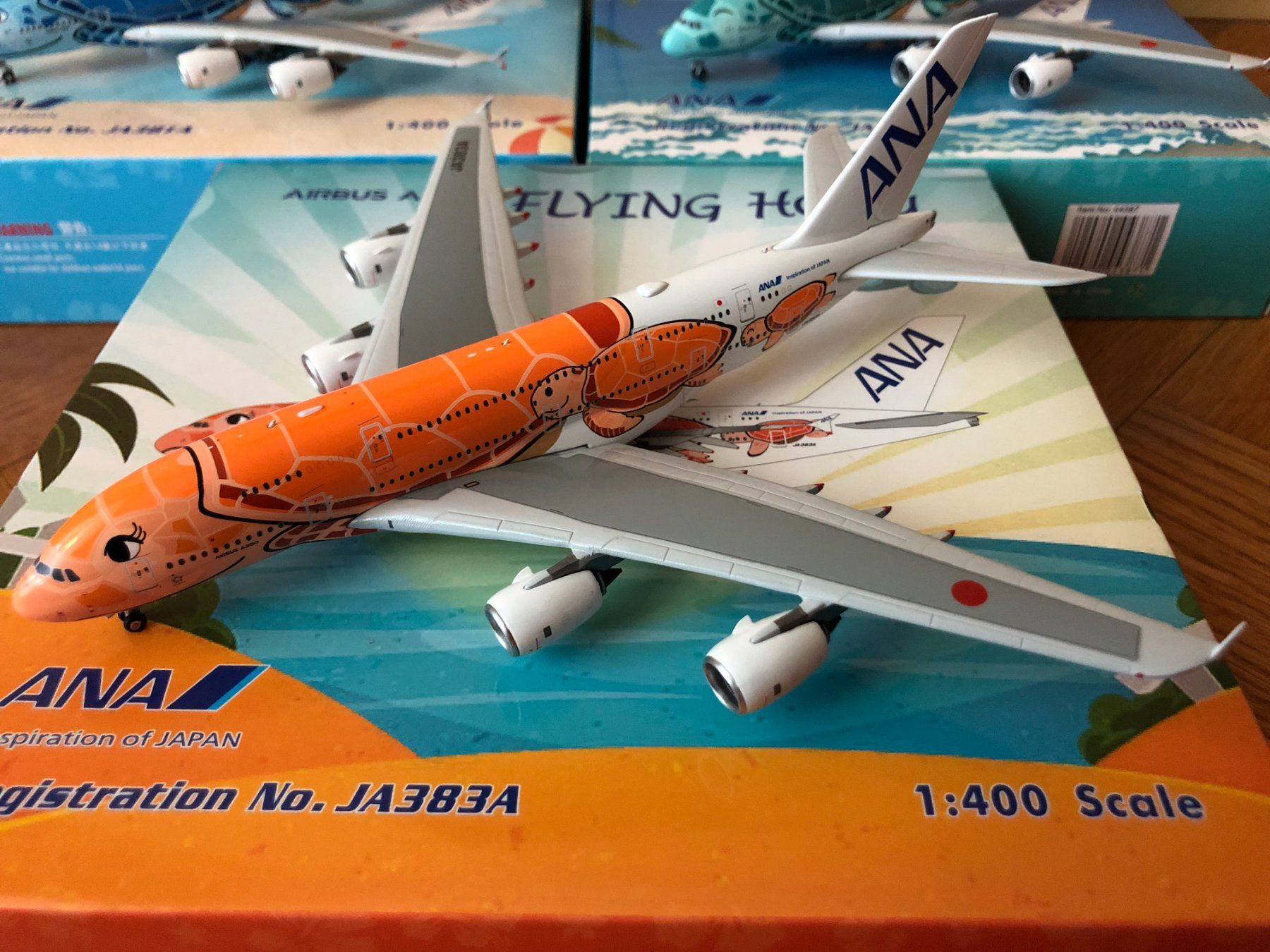 Kit di modellismo & Modellini statici: All Nippon Airways A380 Set - Phoenix 1/400 – Nuovo e nell'imballaggio originale da Genève venduto da SwissLX23 6
