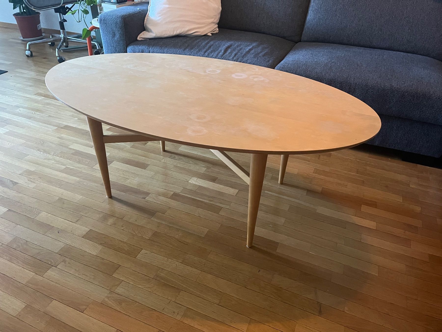 Tables: ovular couchtisch, holz hell – D'occasion à Zürich par gal_98c9 1