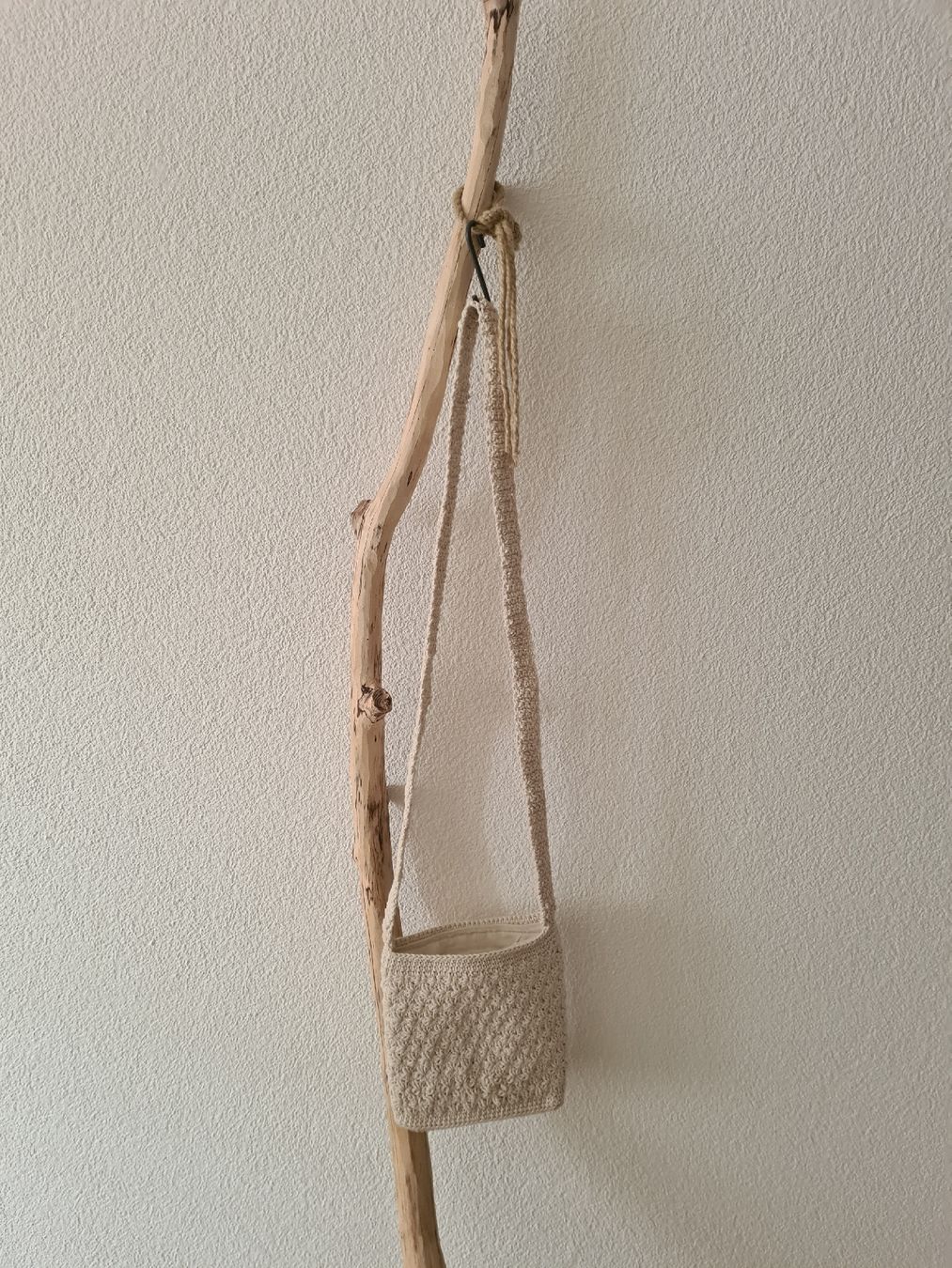 Borse & Zaini: Gehäkelte Umhängetasche, beige – Nuovo e nell'imballaggio originale da Bremgarten AG venduto da Deseodec 1